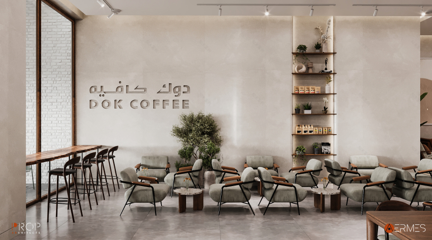 多克咖啡丨沙特阿拉伯丨PROP & AERMES ARCHITECTS-6