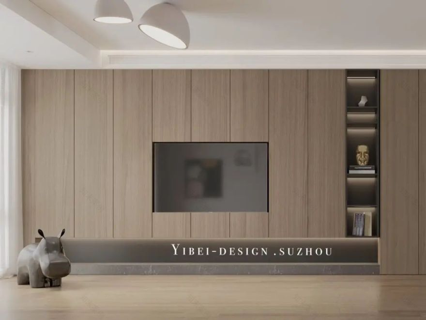 时光梦境中的简约温馨家居设计丨中国苏州丨一贝设计-1
