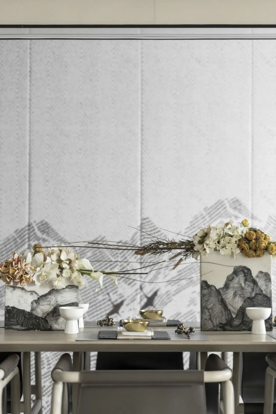 新中式家居设计 | 素雅风雅,演绎传统与现代交融之美-79