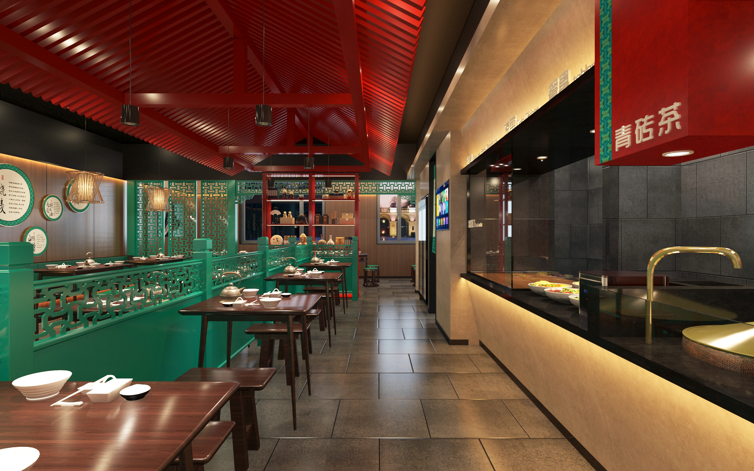 贵霖园烧麦相关设计项目丨内蒙古傲城建设工程有限公司-7