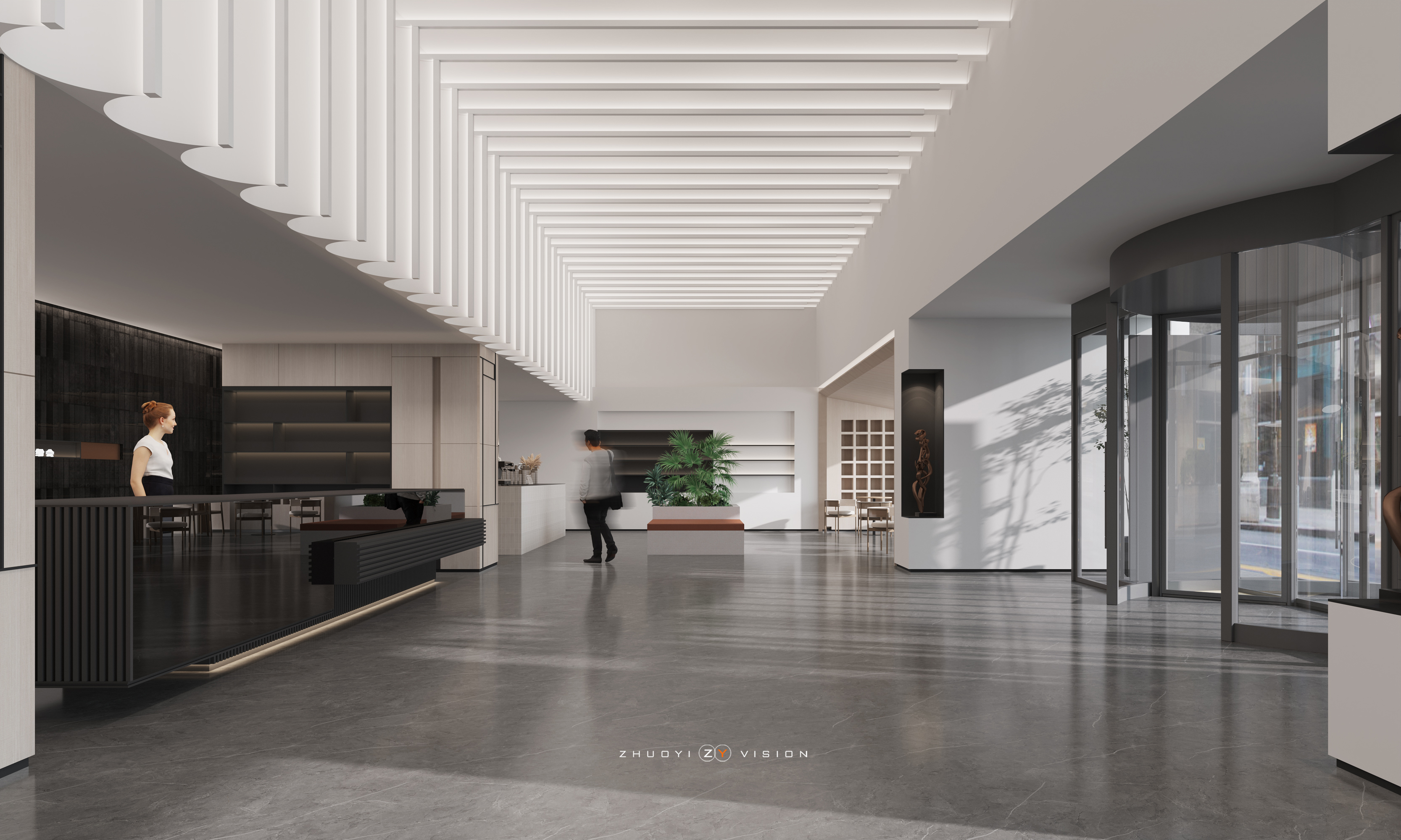 大同绿地缤纷大堂表现-6