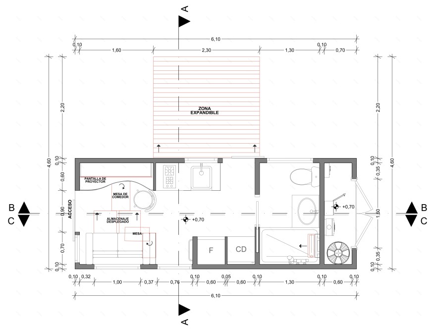住宅一:一座微型房屋的设计-9