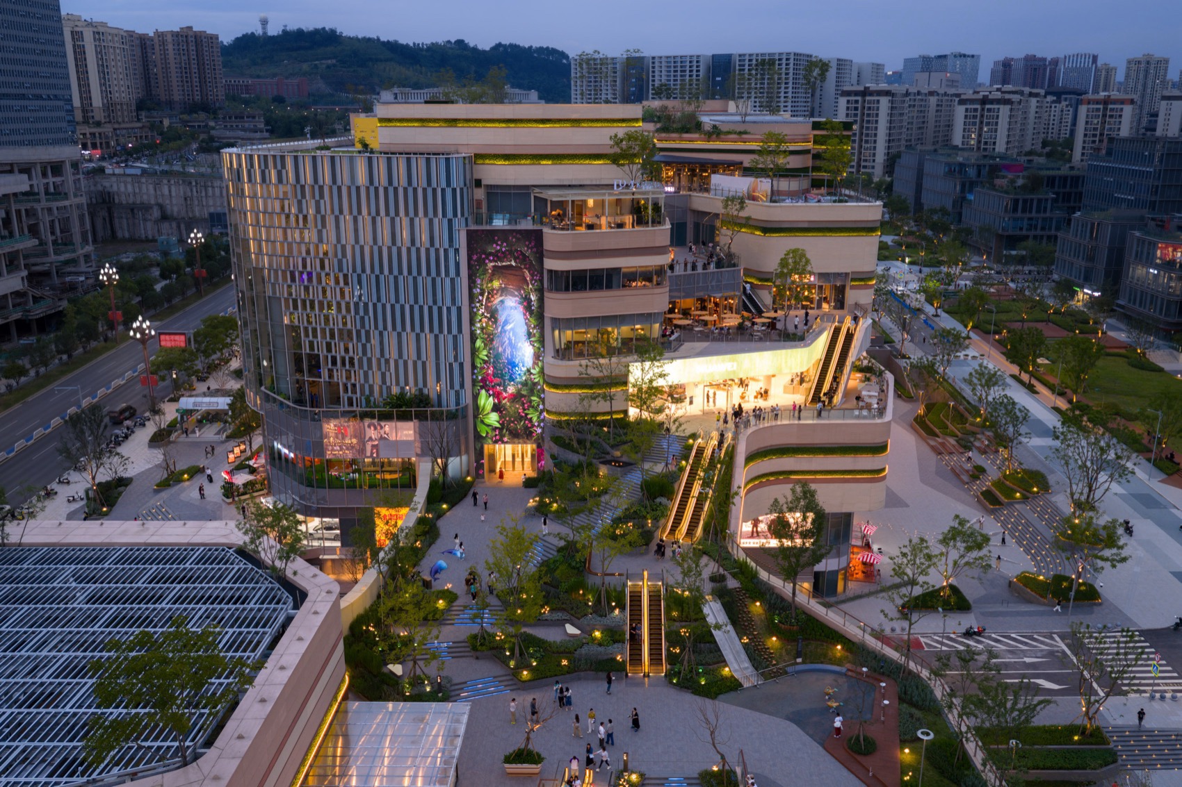 重庆光环花园城综合商业体丨中国重庆丨WTD纬图设计,PHA,奥雅洛嘉儿童,CAN-61