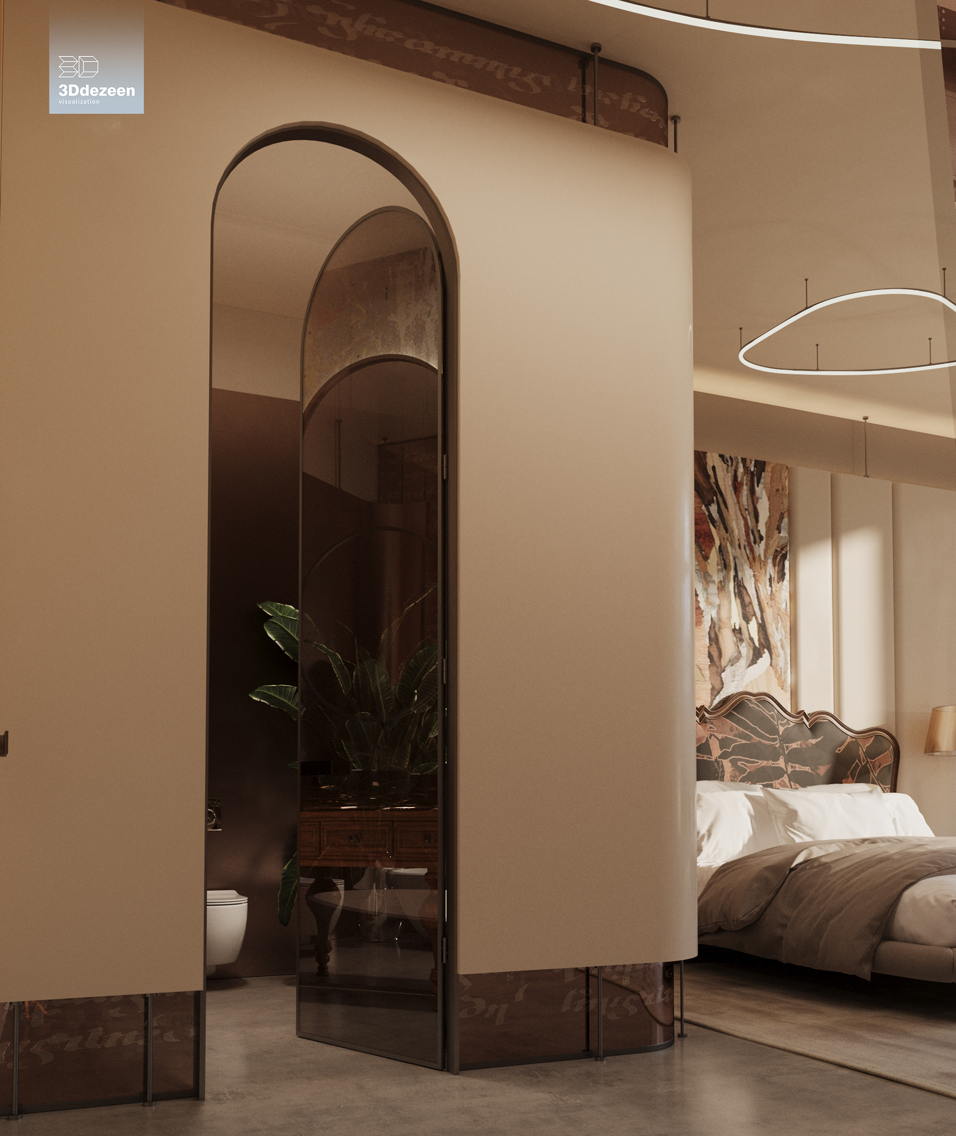 Miami Apartment 室内设计可视化丨美国-63