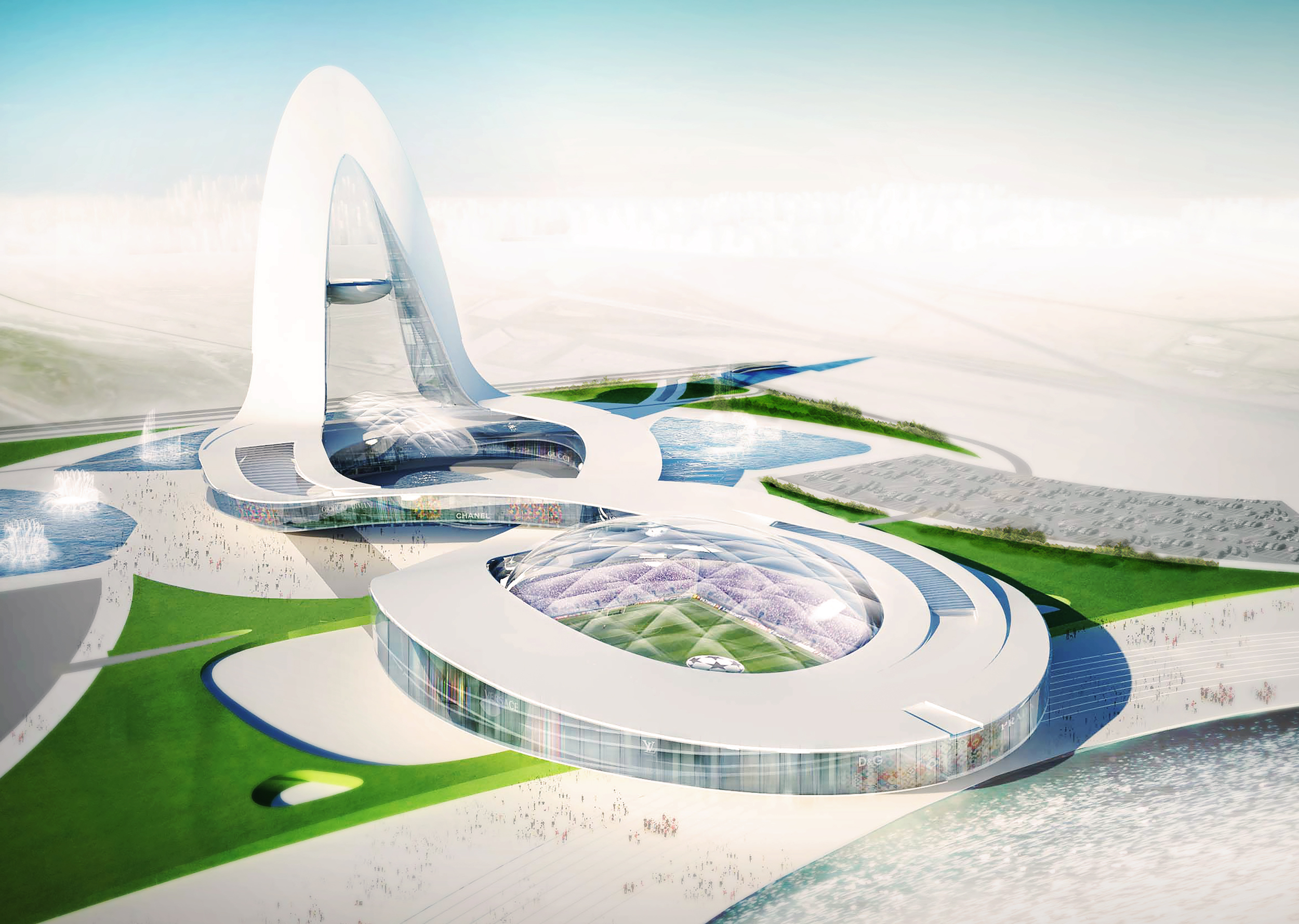 阿布扎比无限复杂购物中心-15