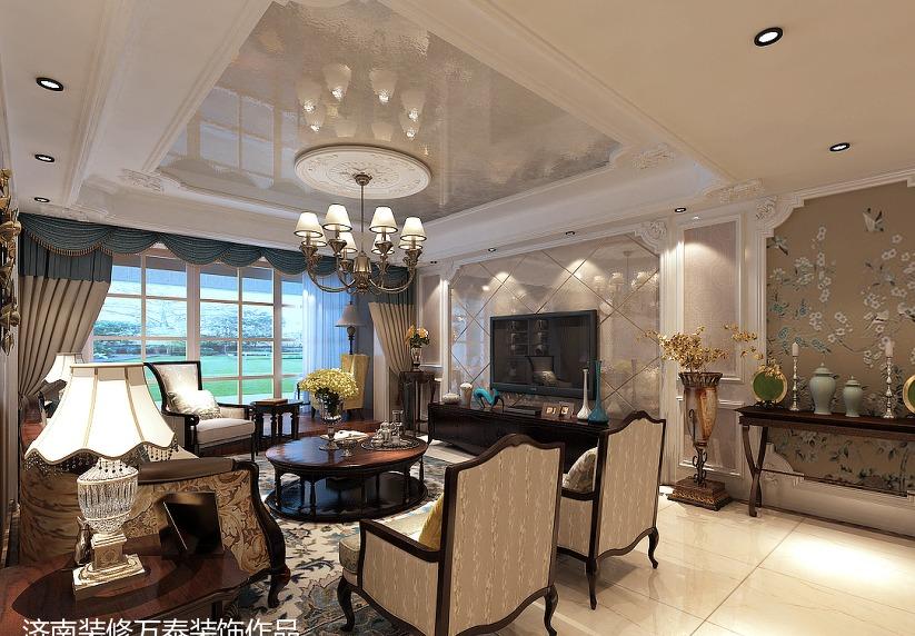 济南漫山天麓美式装修设计-6