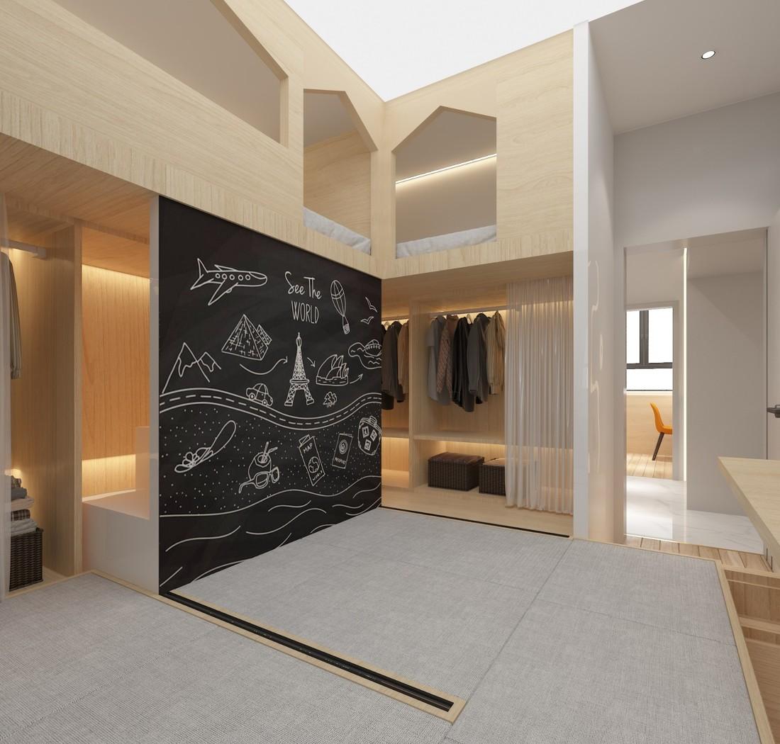 40 平米空间魔法,小户型变身四室两厅-9