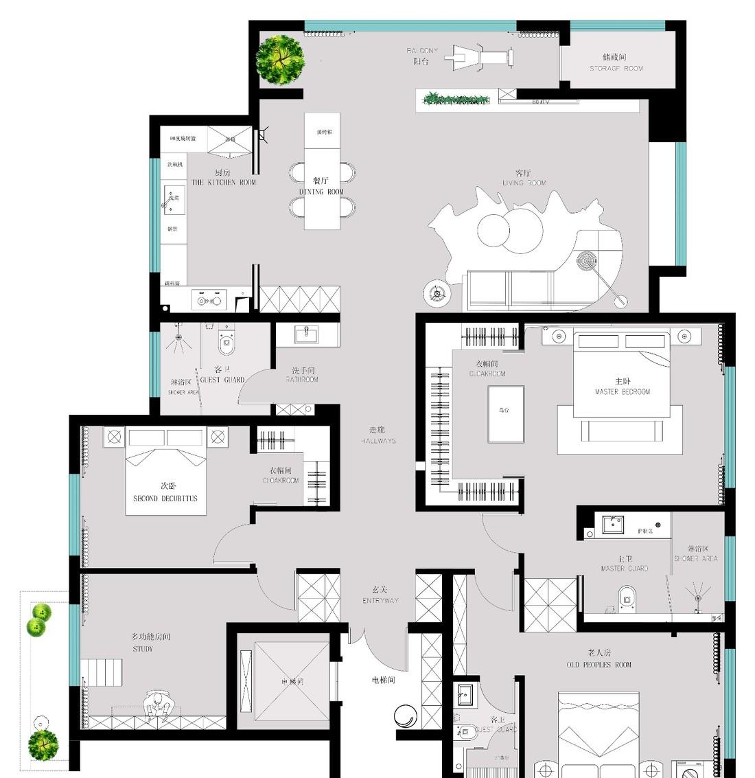 开放式空间布局,尽显生活品质-2