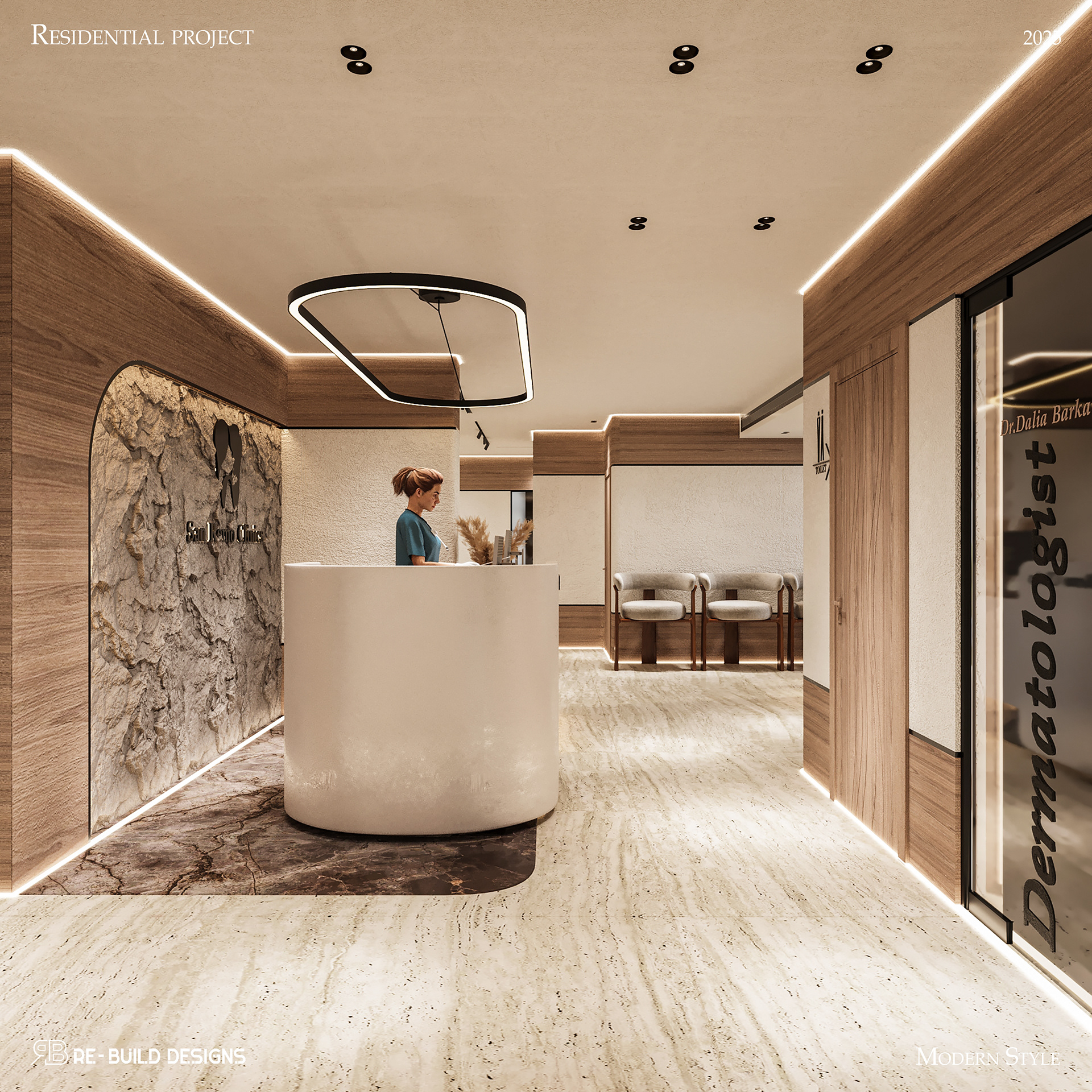 圣雷莫诊所室内设计丨埃及亚历山大丨Re  Build Designs-7