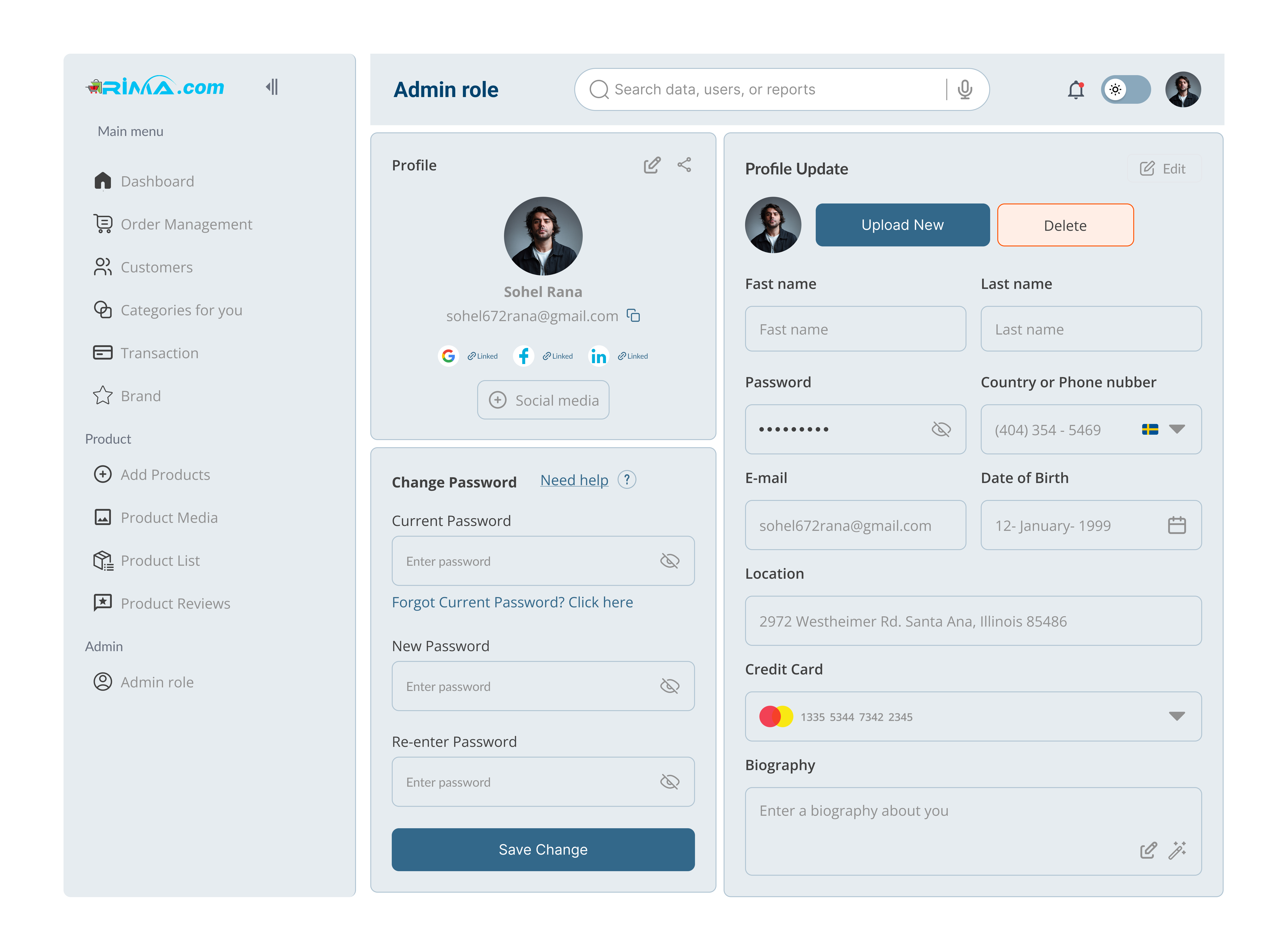 Modern E-Commerce Admin Dashboard UI/UX Design Showcase-6