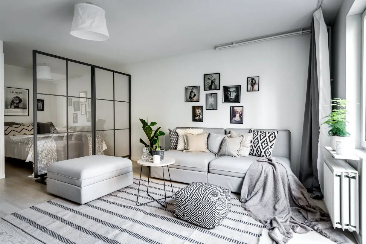 灵动空间 | 可移动隔墙的 studio 设计-1