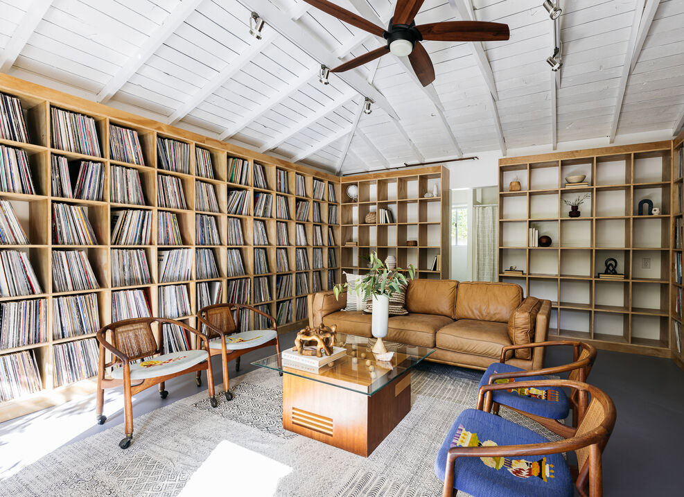 洛杉矶带有全景露台和音乐工作室的庄园-14