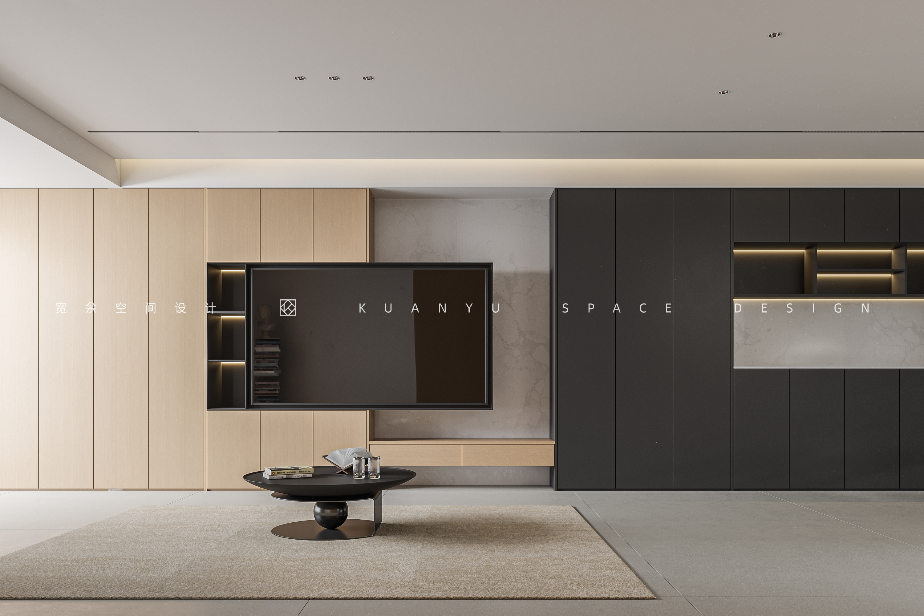 新城璞樾和山室内设计丨中国常州丨宽余空间-10