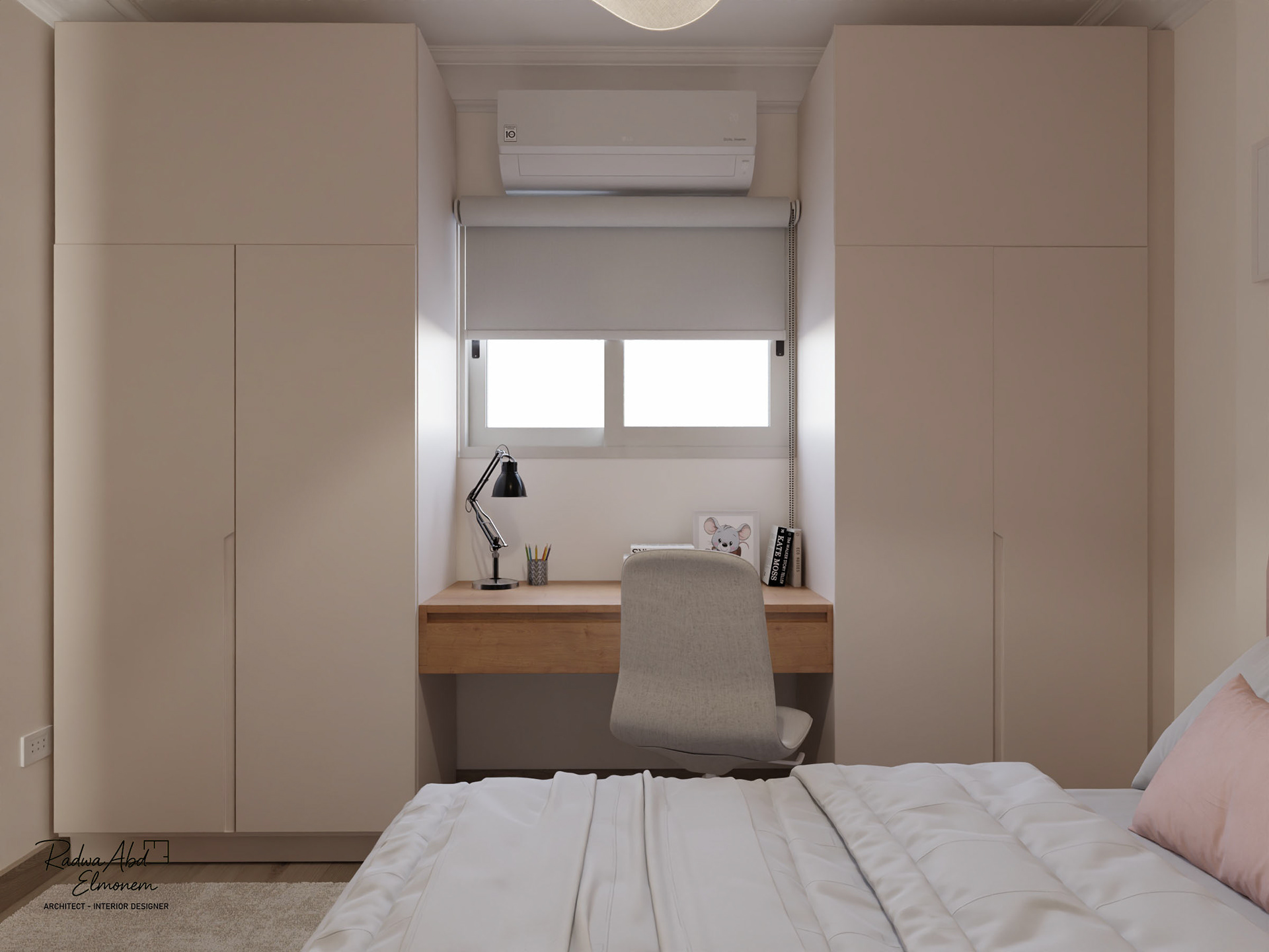 Dusty Rose Room（粉玫色房间）丨埃及丨Radwa Abd El  monem-16