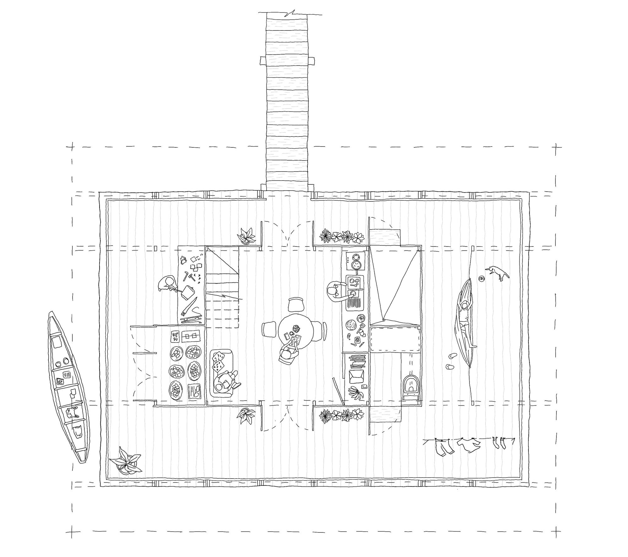 The Floating Neighborhood of Las Balsas / Natura Futura-51