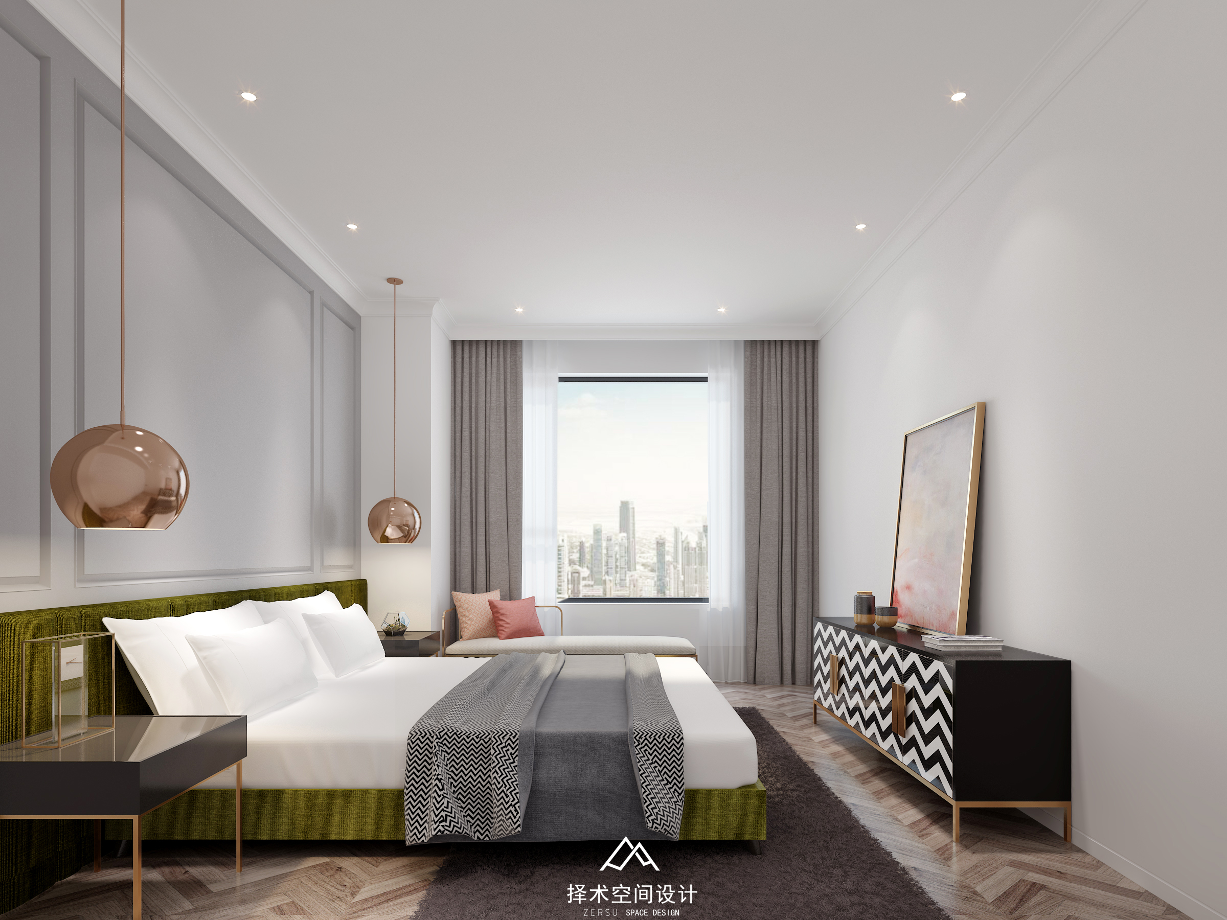 财信时光里｜适合的才是最美的——中小户型简欧风-5