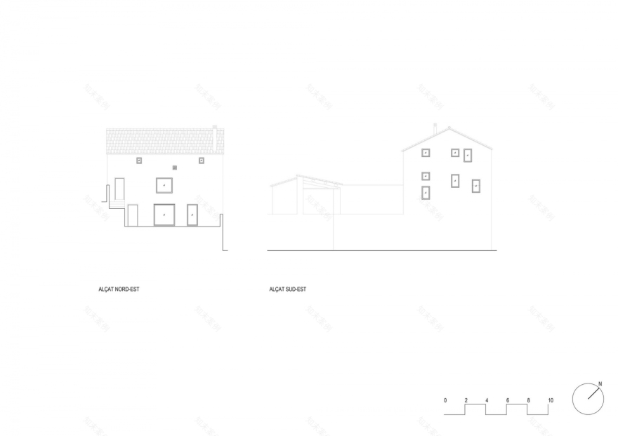 城郊农舍改造,融入自然的美学空间-27