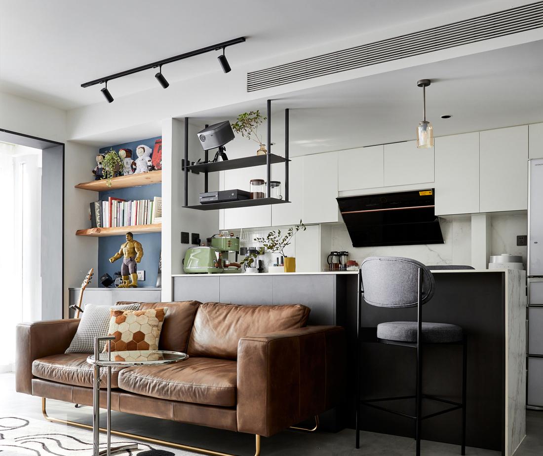 62㎡小家改造成卧室++ 书房&衣帽间丨JORYA玖雅-1