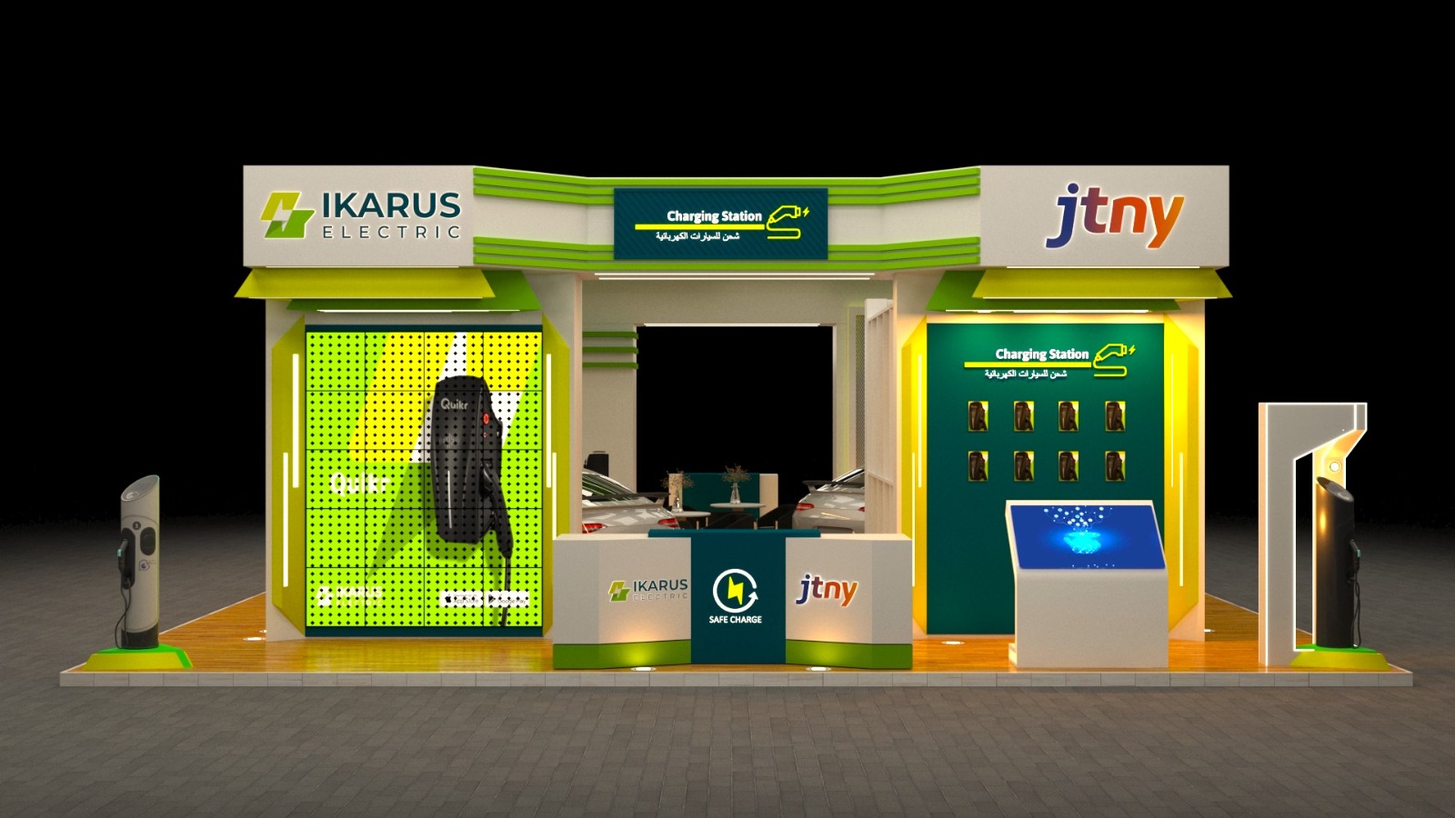 IKARUS & jtny booth-11