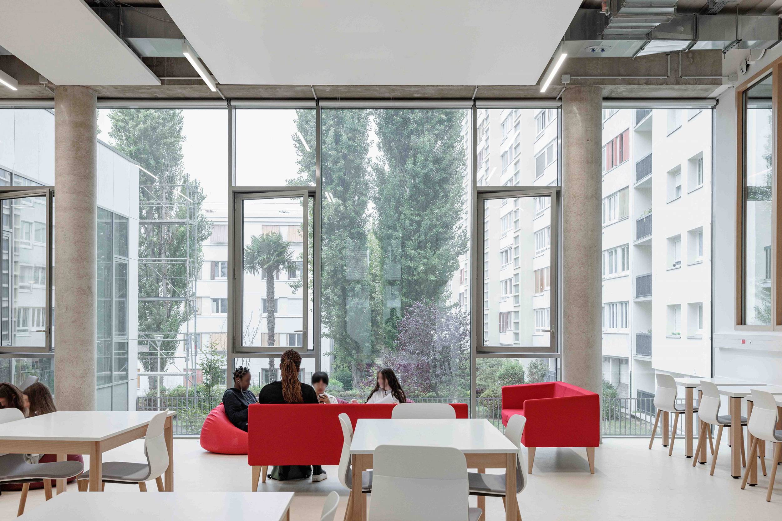 Vincennes国际高中丨Ateliers 2,3,4,（建筑+景观）等多团队-50