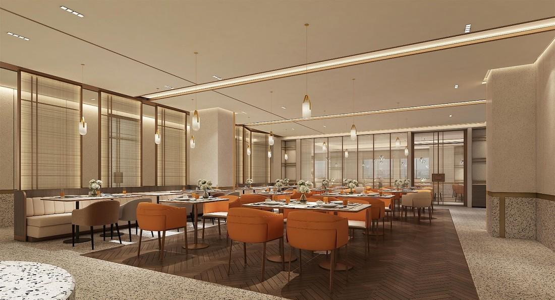 
600㎡高级西餐厅-高典丽装修案例赏析 -3