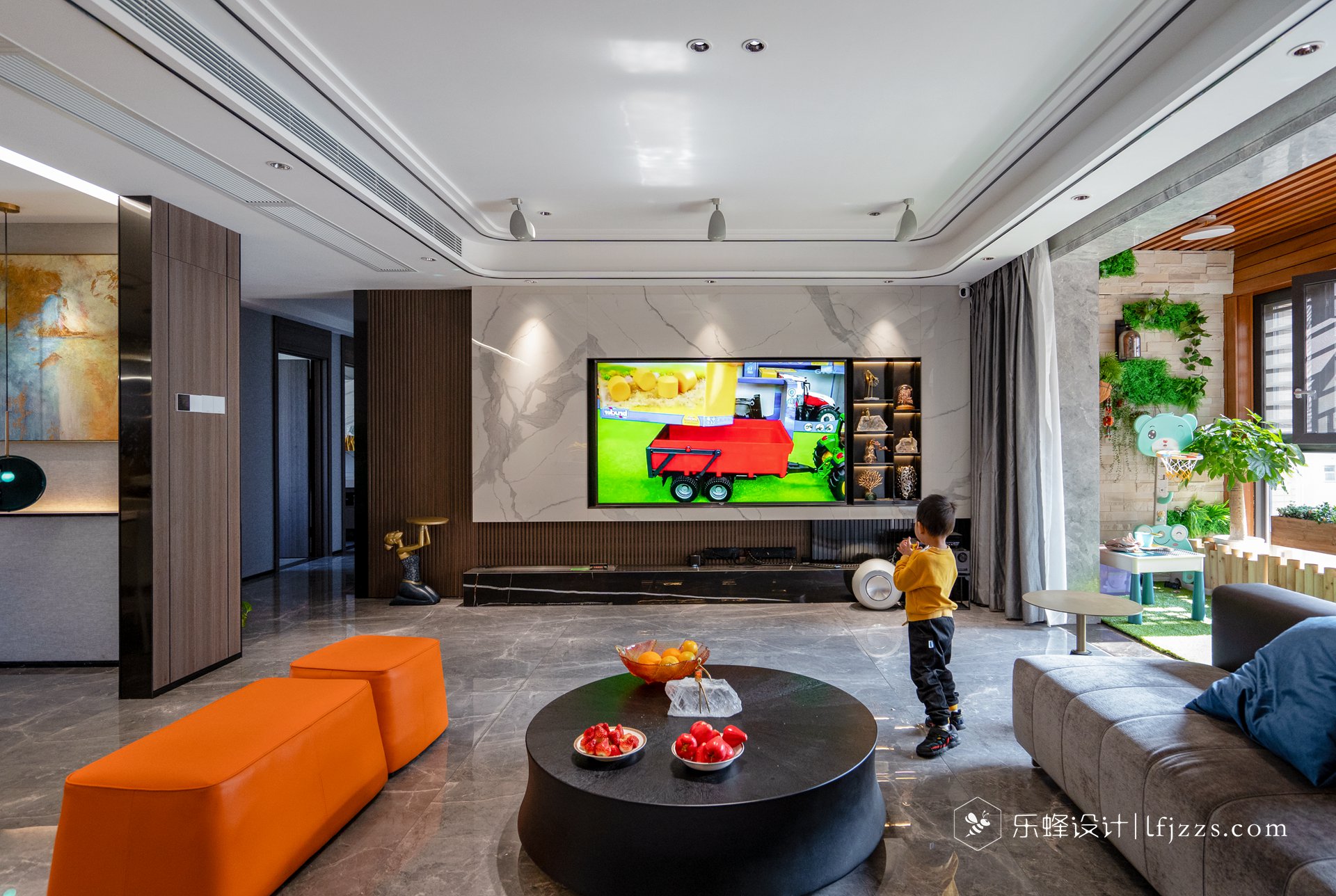 200平现代轻奢，这才是浪漫与温馨的居家方式！-1