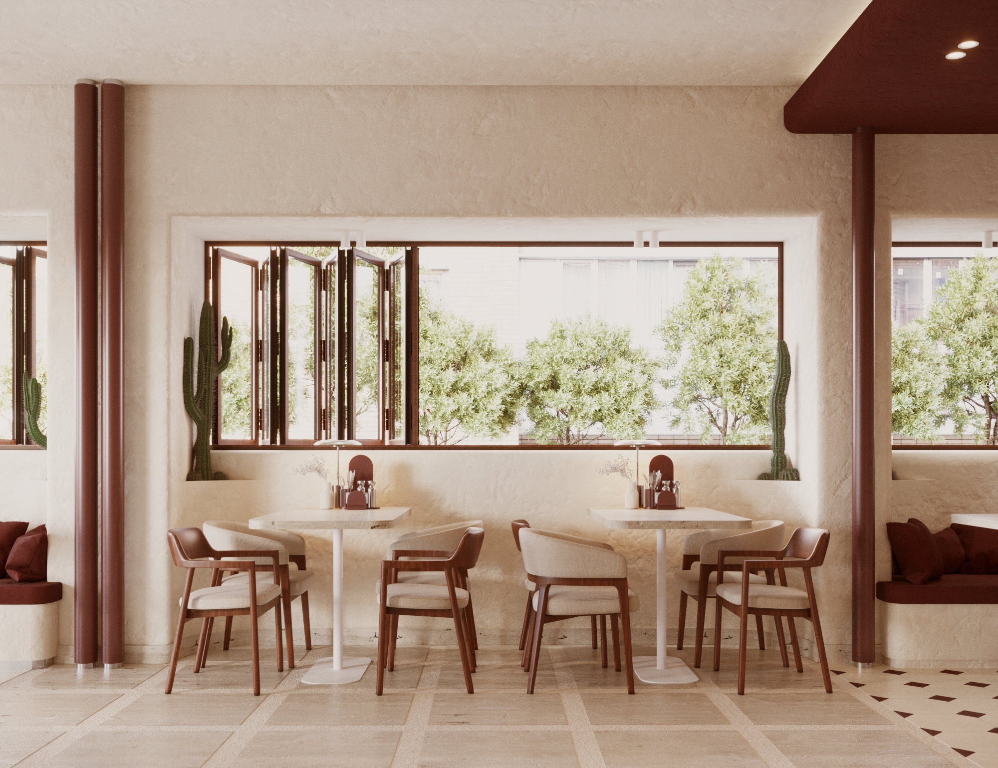 埃里克咖啡馆与餐厅丨埃及开罗丨DEN Projects-14