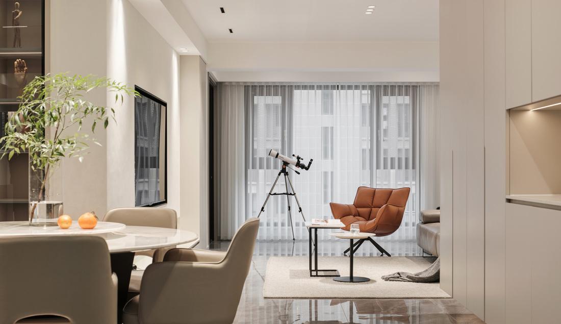 150㎡极简大平层设计-16