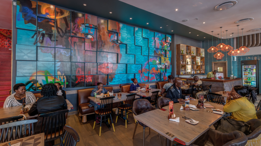 Nando's Maponya Mall 餐厅设计丨南非丨Design Partnership-15