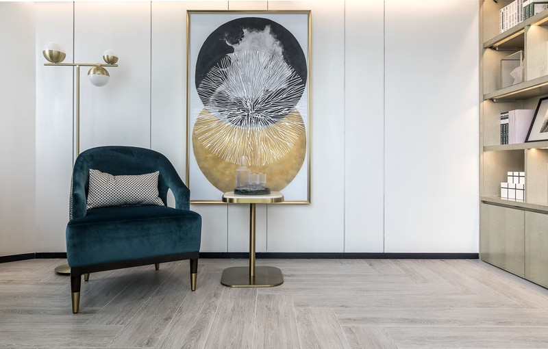 纽约 MoMA 艺术风格融入凯达尔国际 LOFT【黛】公寓设计-8