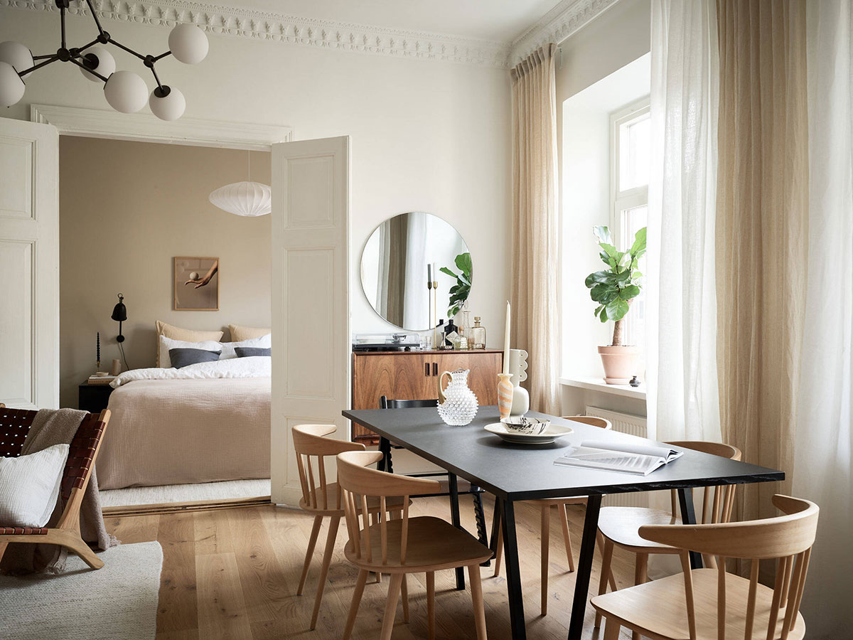 哥德堡 78 平米温暖舒适公寓设计-5