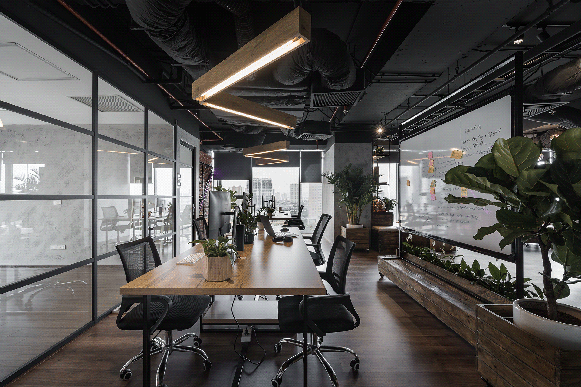 梦想之船办公室丨越南河内丨House Design-16