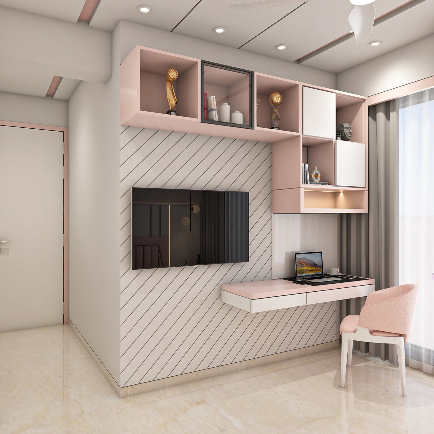 Mr. Deepak Mansukhani | 2Bhk | Interior Design 528 Sqft-4