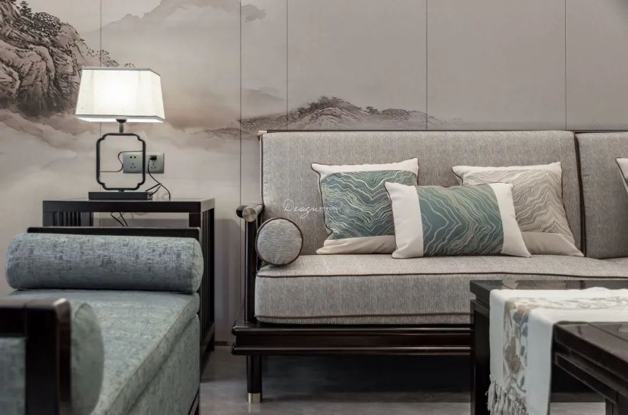 西海南新中式雅居丨紫苹果国际设计-27