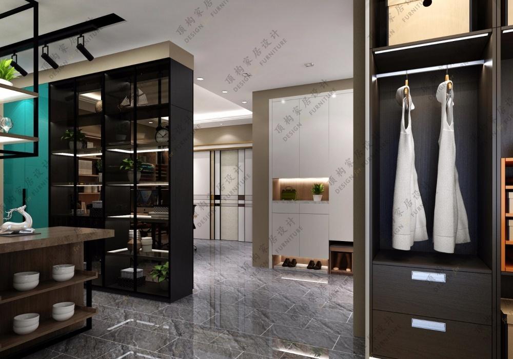 新一新全屋定制意式极简轻奢家具展厅-4