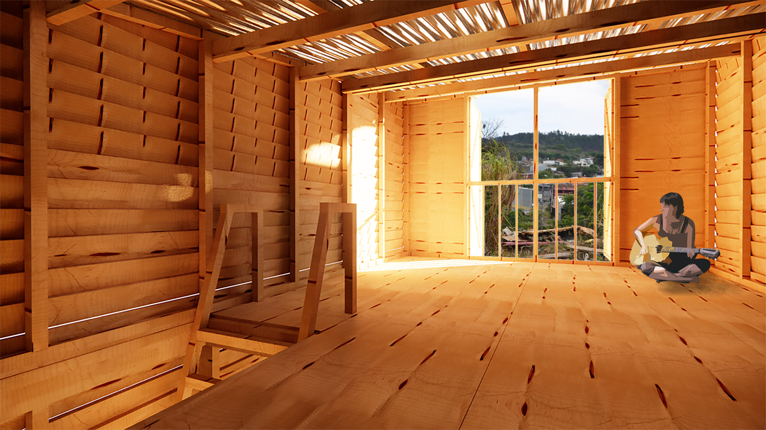 两层应急房屋丨哥斯达黎加丨TECHO 和哥斯达黎加技术研究所-9