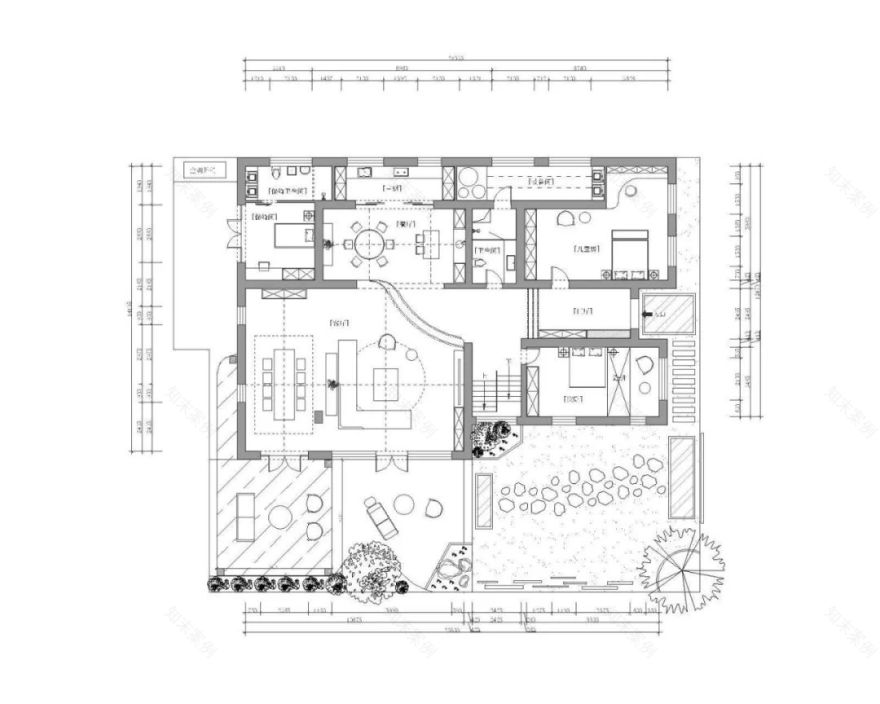 新新小镇简约别墅设计丨部亚维-45