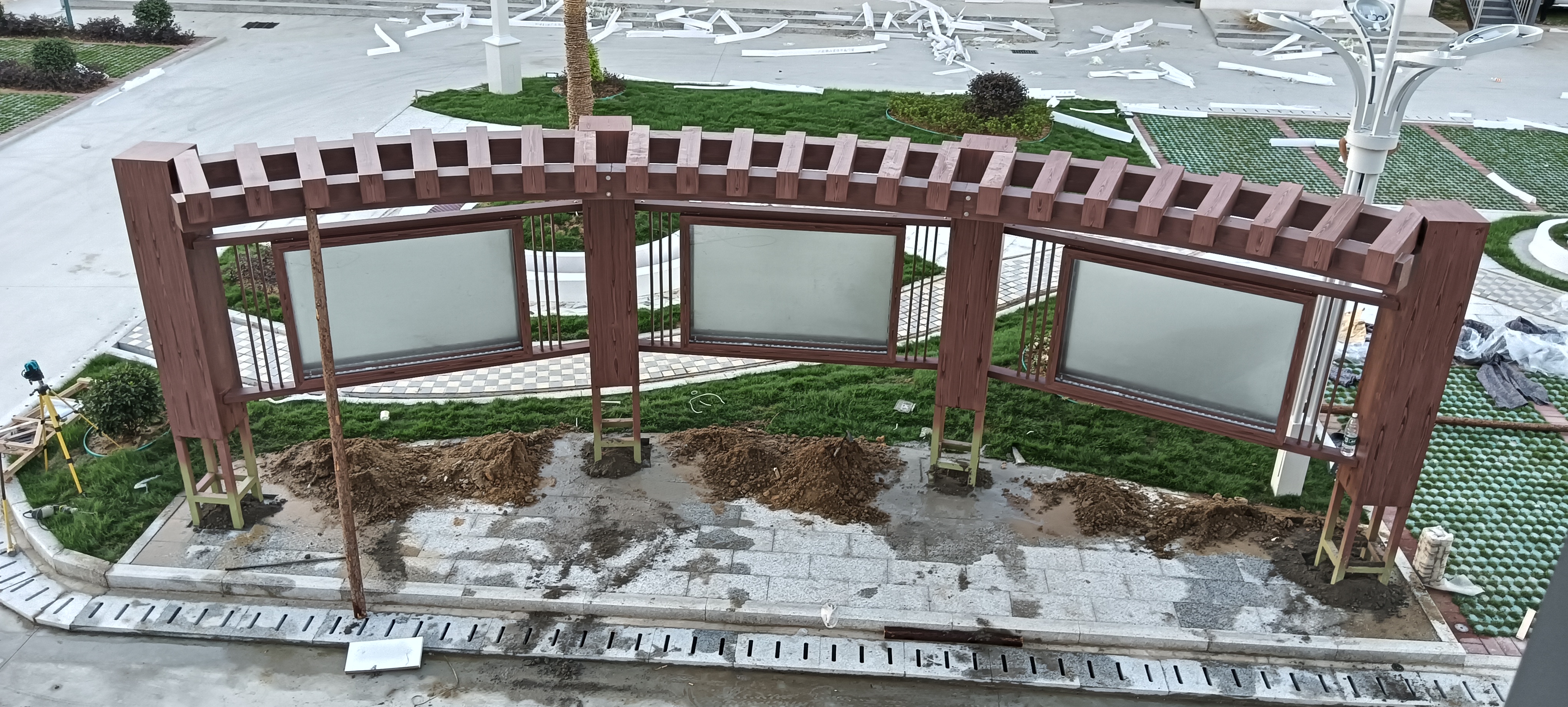 国家电网基层供电所园林景观设计-14