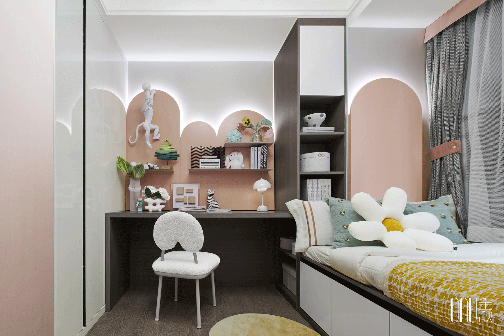 绿滋肴绿梦·洪洲书院样板间丨中国南昌丨东莞市金秋装饰设计有限公司-23