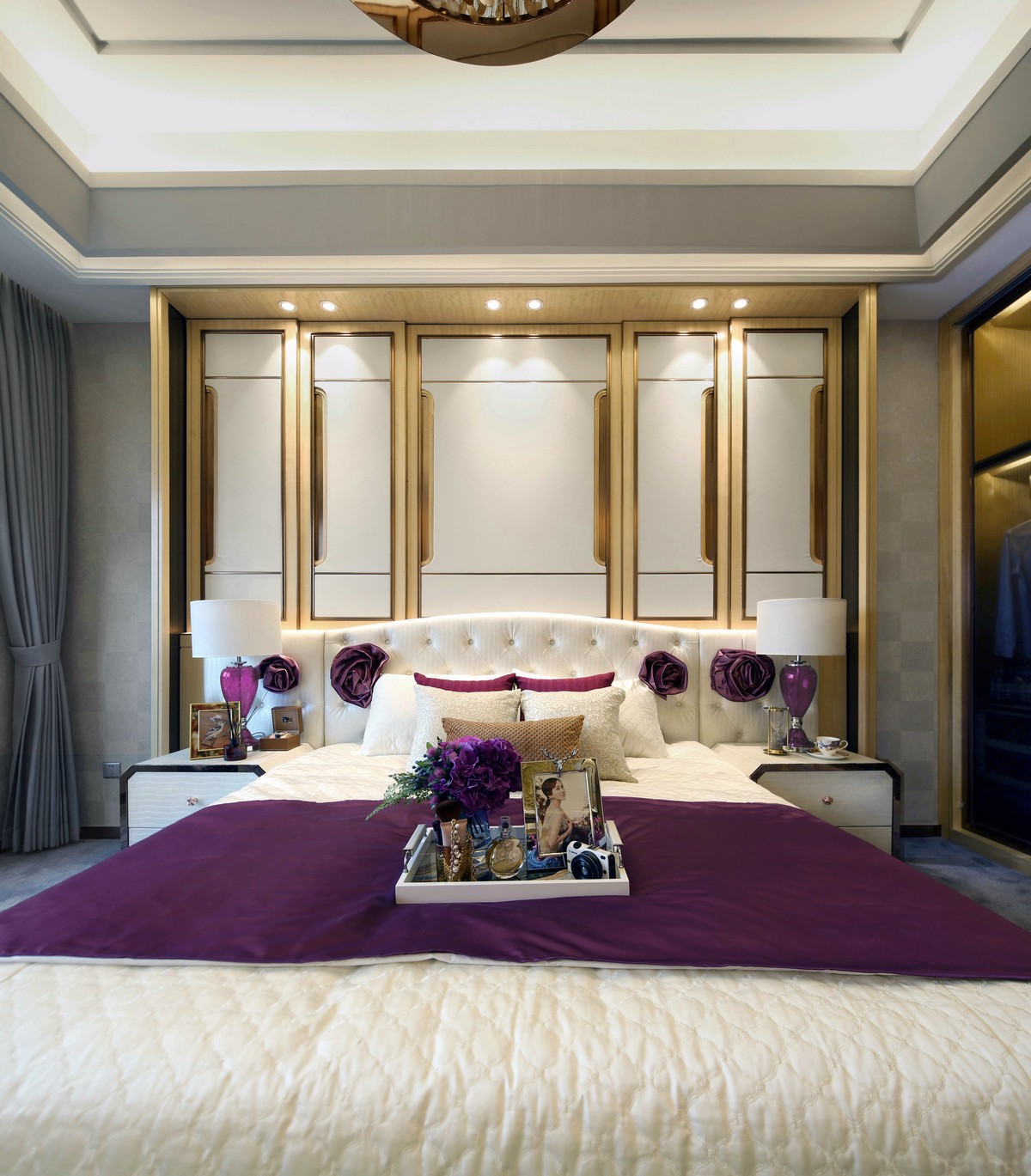 广佛新世界别墅中式混东南亚样板间-11