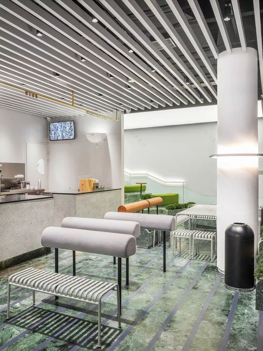 喜茶杭州国大城市广场热麦店 | 茶田茶座中的茶生活-16