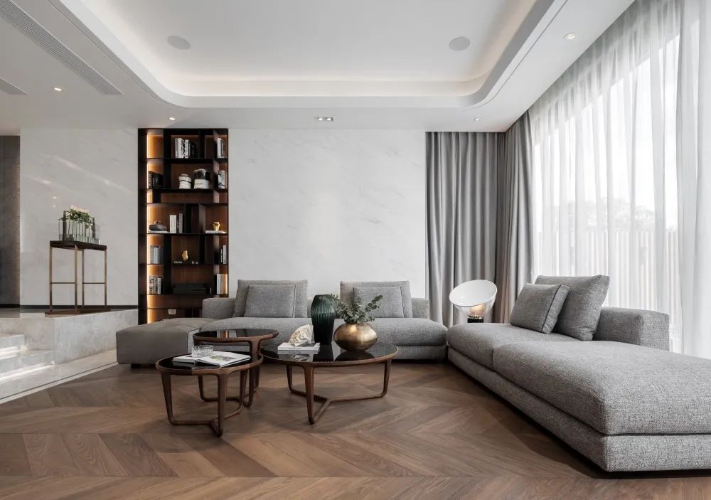 江南水乡的现代简约别墅设计-12