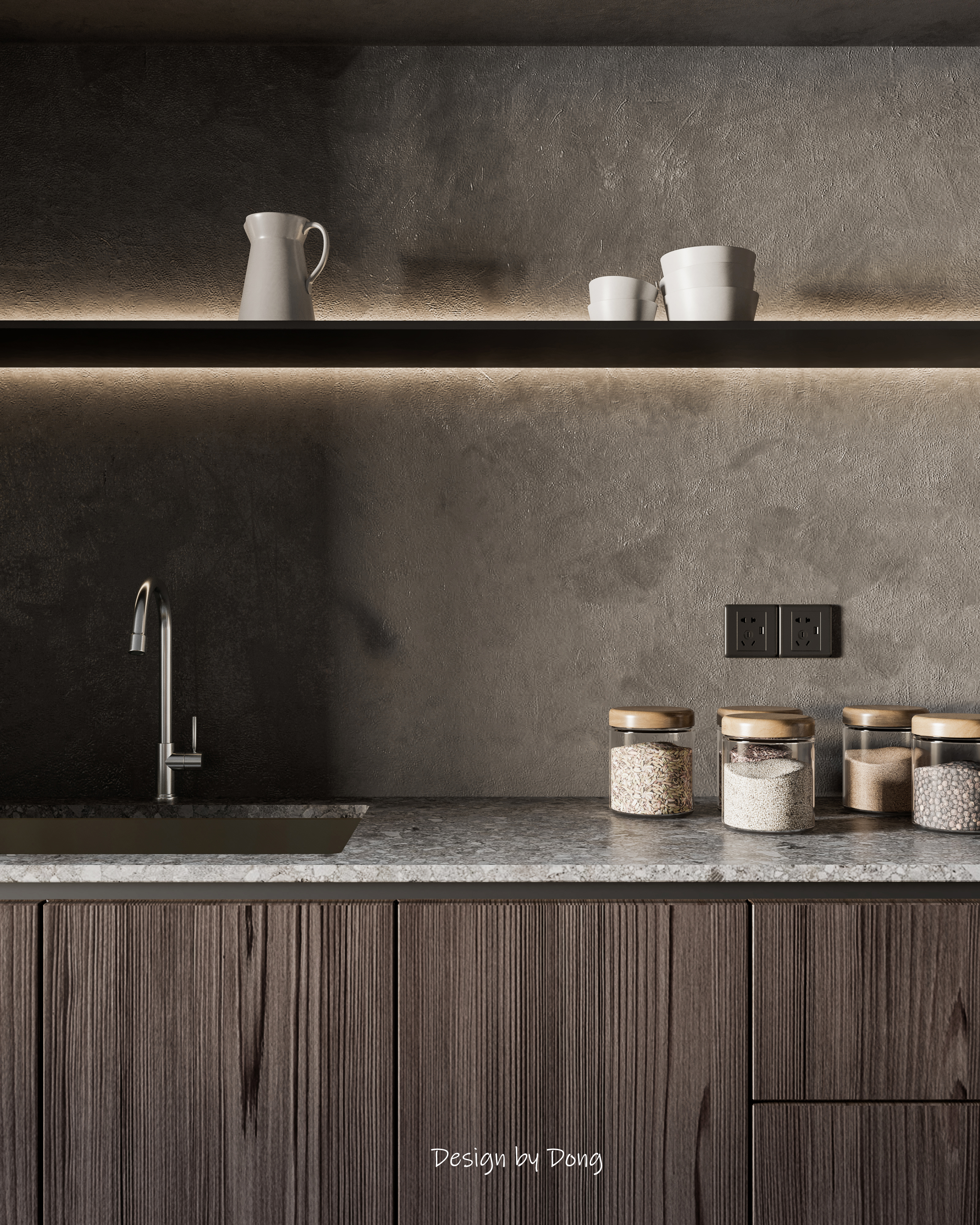 小户型逆袭！花西老师公寓设计展现空间魔法-18