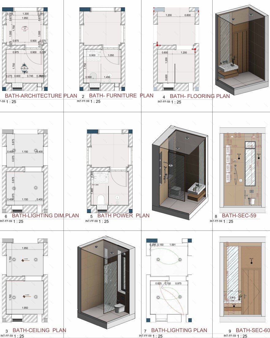 艺术风格的别墅图纸丨沙特阿拉伯吉赞丨PROP & AERMES ARCHITECTS-39