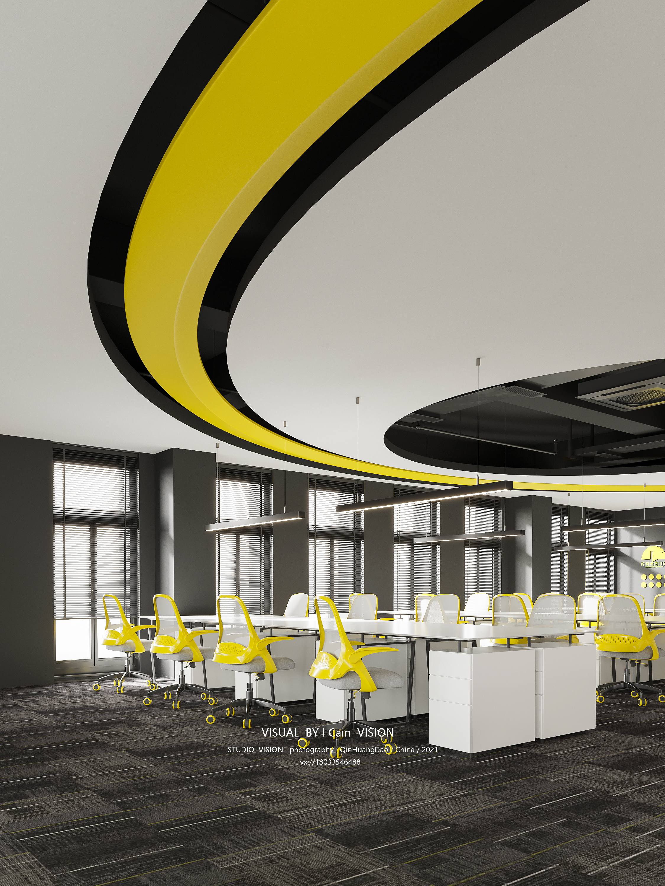 商业办公空间表现丨Cain-11