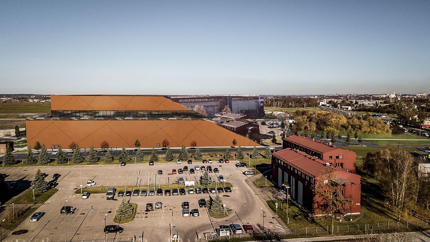 考纳斯多功能橄榄球和足球体育馆丨立陶宛考纳斯丨“Maspro”公司-0