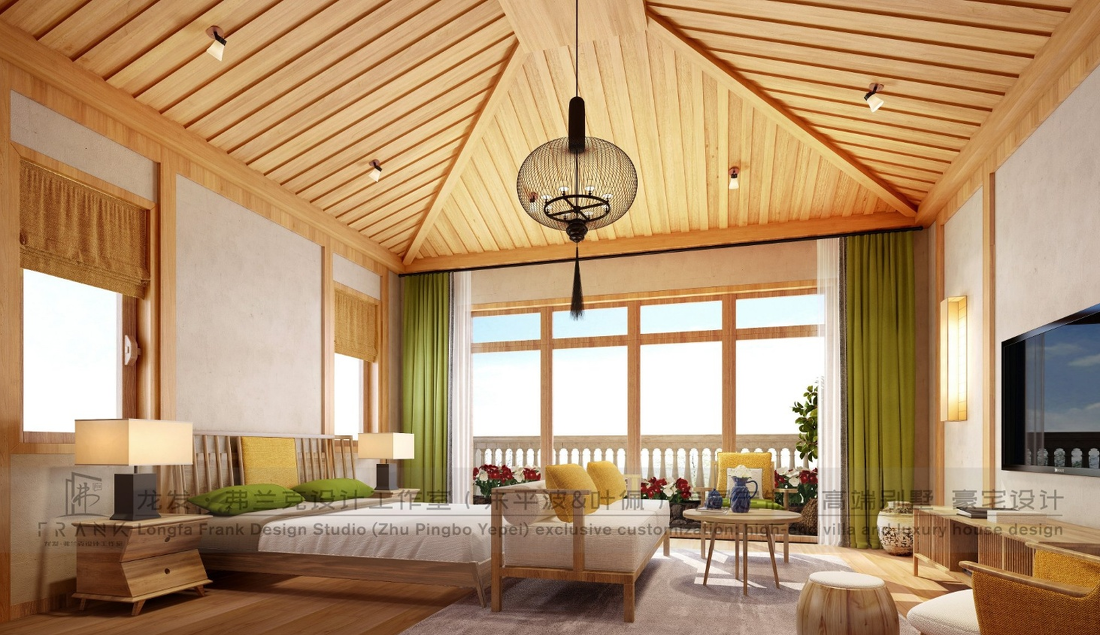 原生自然,温馨舒适的河畔新世界家居设计-15