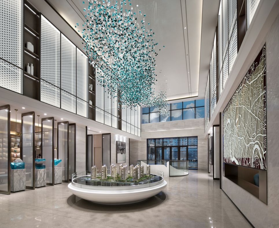 杭州绿都东澜府营销中心 | 运河之梦,水云光影-18