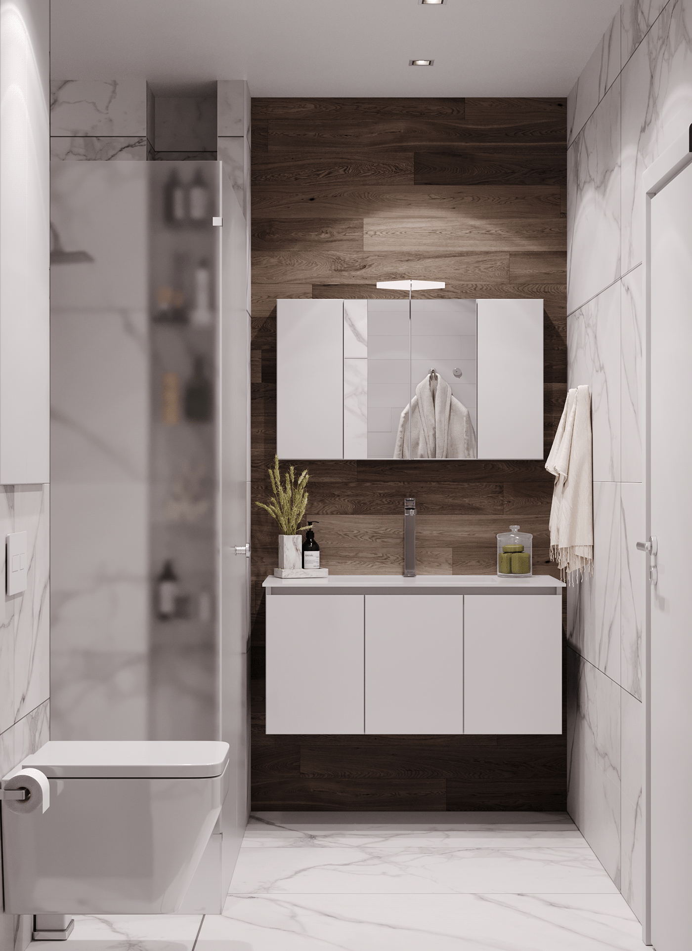 原木与高级灰 享受空间带来的欢畅-33