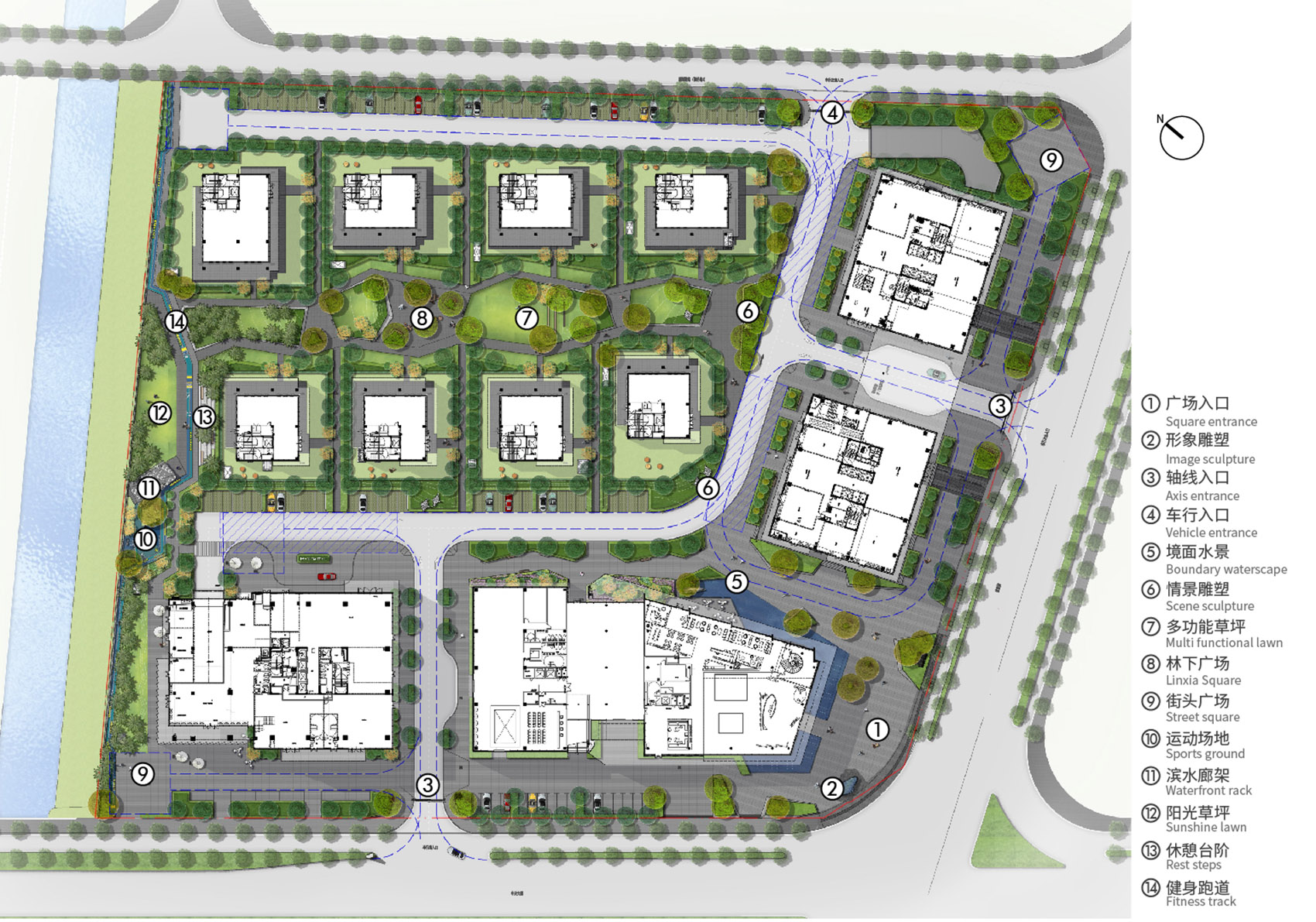 三亚招商科创广场一期,景观设计丨中国三亚丨佳联设计-75